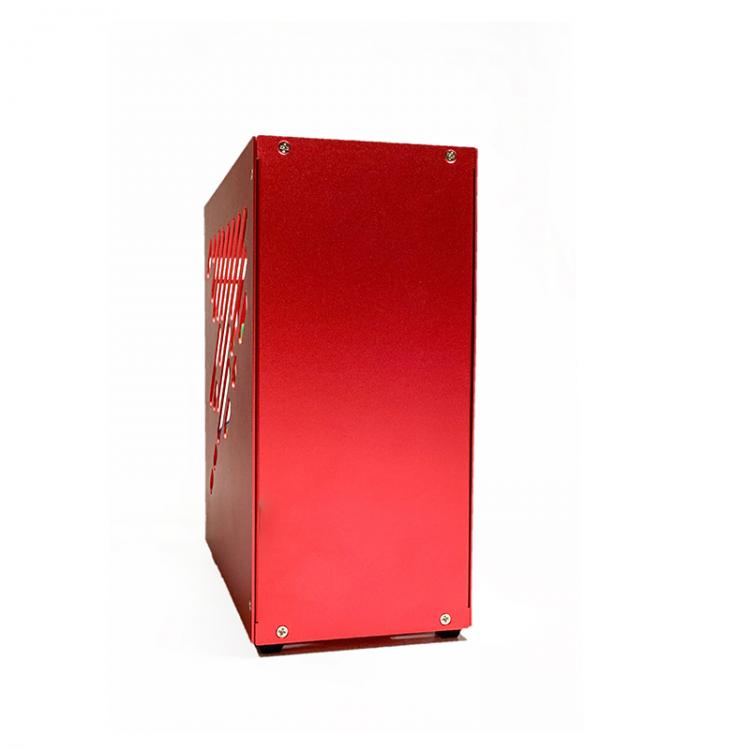 all in one place חומרה M24 All Aluminum 1.5mm HTPC ITX Small Chassis Game Computer Case Support Discrete Graphics Card RTX2070 I5 R5 A4 K39 S3 A1