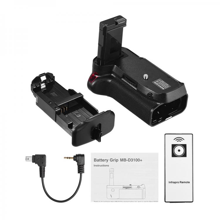 all in one place אביזרים Andoer Vertical Battery Grip Holder for Nikon D5300 D3300 D3200 D3100 DSLR Camera EN-EL 14 Battery Powered Camera Acceseries