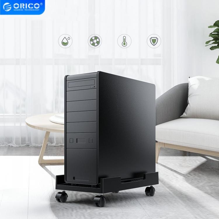 all in one place חומרה ORICO Computer Tower Bracket Cart Cooling, Movable And Adjustable Computer Case Bracket With 4 Casters 360 Rotation For Game