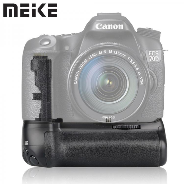 all in one place אביזרים Meike MK-70D Vertical Battery Grip for Canon EOS 70D 80D 90D Digital SLR Camera Replacement as BG-E14 /Work with LP-E6 Battery