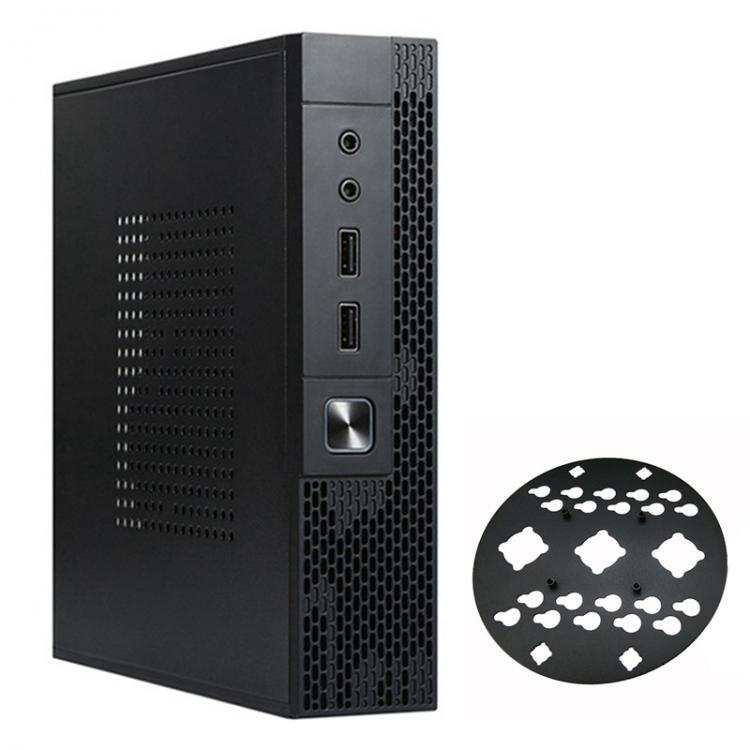 all in one place חומרה TX02 ITX Case+Back Mount Bracket HTPC Chassis Case Mini Desktop Computer Case Industrial Control ITX Enclosure