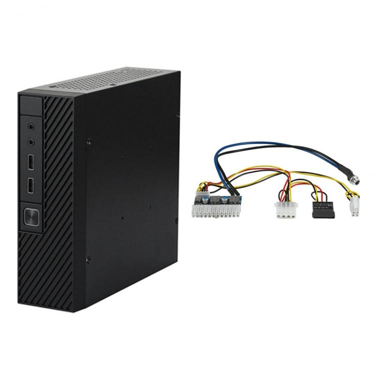 all in one place חומרה M06 ITX Computer Case+84W 12V Power Board HTPC Case HTPC Chassis Mini ITX Case Industrial Control ITX Enclosure