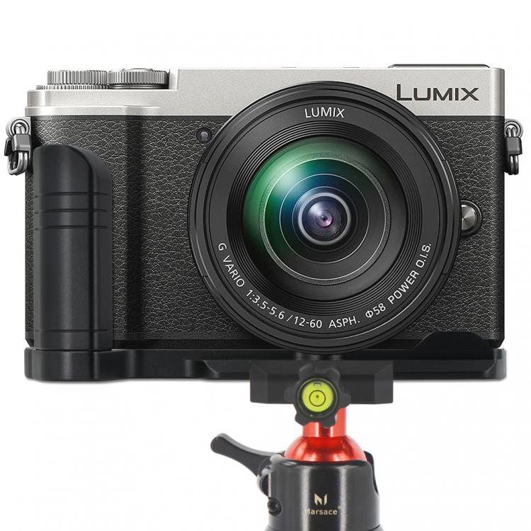 all in one place אביזרים Quick Release L Plate Bracket Hand Grip Holder Compatible With Panasonic LUMIX GX9 GX85 GX80 GX7III GX7II