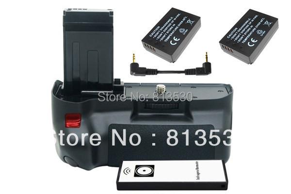 all in one place אביזרים 100D Battery Grip + 2X LP-E12 LPE12 Batteries + Remote Control for Canon  EOS Rebel SL1 / 100D camera.