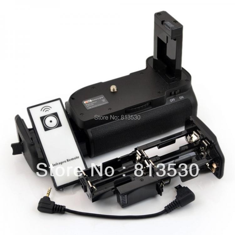 all in one place אביזרים MB-D5100 D5100 D5200 Battery Grip + IR Remote Control+ AA Battery Solt  for Nikon D5100 D5200 Digital SLR Camera.