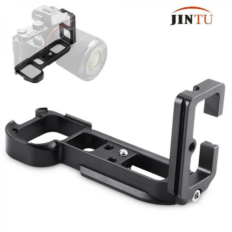 all in one place אביזרים JINTU Quick Release Aluminium Alloy Vertical L-Plate Bracket Bracket Hand Camera Grip For Sony A7/A7R/A7S Arca Swiss RRS BENRO
