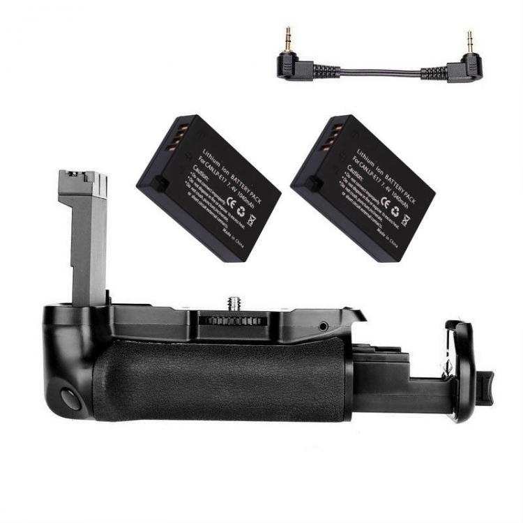 all in one place אביזרים JINTU DSLR Camera Power Battery Grip +2x LP-E17 + Charger Kit For CANON EOS 800D / 77D / Rebel T7i / Kiss X9i Camera
