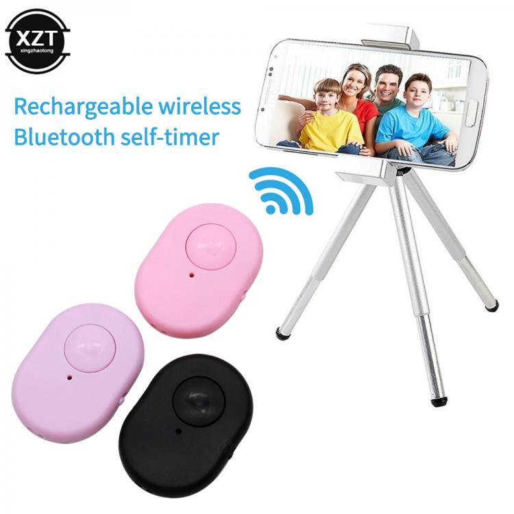 all in one place אביזרים Rechargeable Wireless Bluetooth Self-timer Selfie Stick Shutter Release Wireless Remote Control for IOS 6.0 Android 4.22 or High