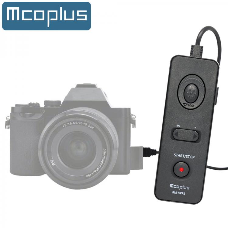 all in one place אביזרים Mcoplus RM-VPR1 Remote Shutter Release for Sony Alpha A7 A7R A7RII A7RIII A3000 A5000 A6000 A3000 A6600 A5100 A6000 A6300 A6400