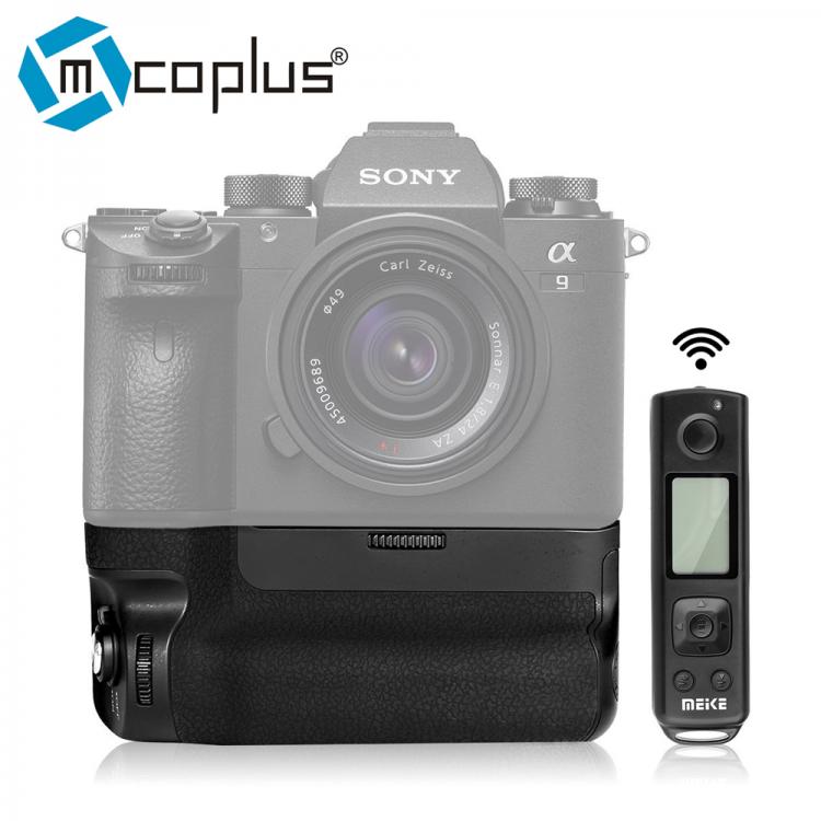 all in one place אביזרים Mcoplus Meike MK-A9 Pro Vertical Battery Grip with 2.4GHz Remote Controller for Sony A9 A7RIII A7III A7 III camera