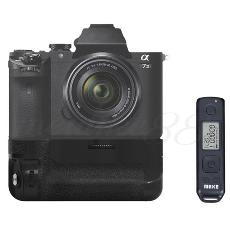 all in one place אביזרים Meike MK-A7II Pro Wireless Control Battery Grip for Sony A7R II A7 II as VG-C2EM