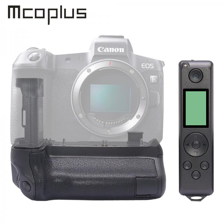 all in one place אביזרים Mcoplus BG-EOS R Vertical Battery Grip Holder for Canon EOSR EOS R Camera Replacement as BG-E22 with Built-in 2.4G Remote Contro