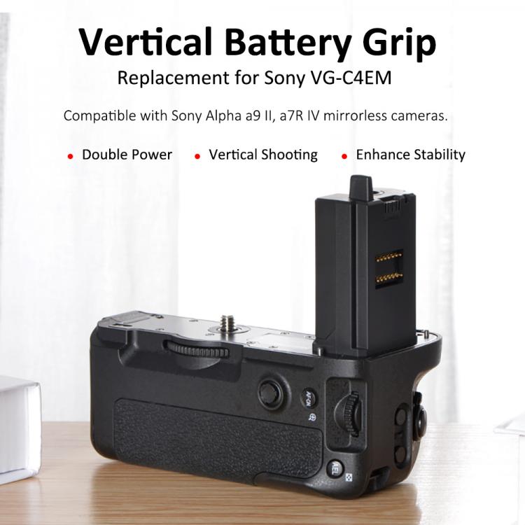 all in one place אביזרים KingMa Vertical Battery Grip Holder Replacement Battery Pack Grip for Sony Alpha A9II A7RIV A7MIV A7RMIV Camera Battery Grip