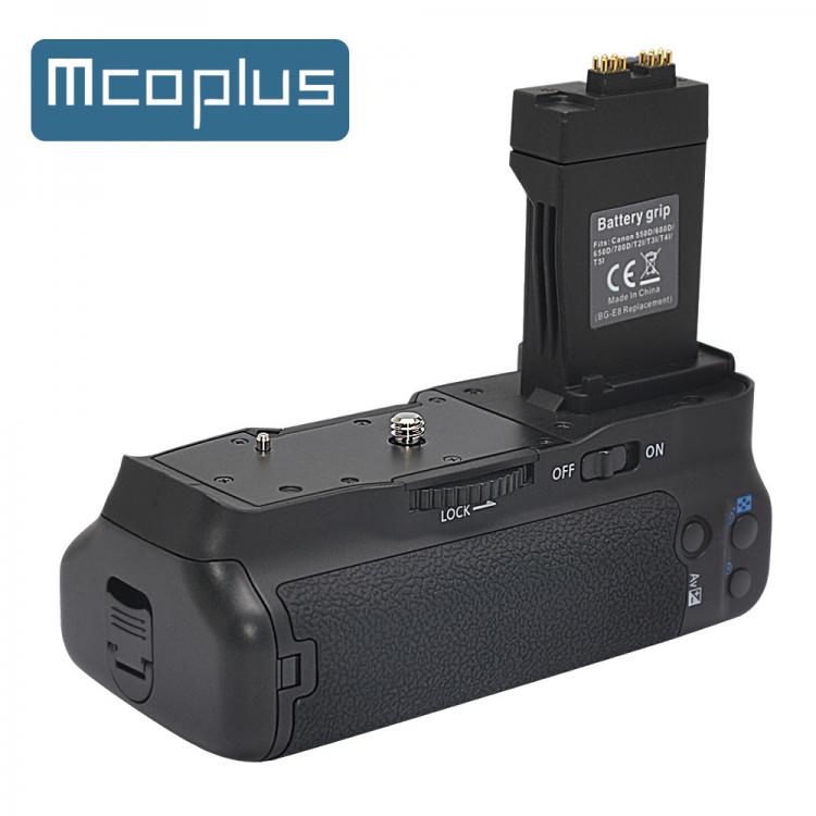 all in one place אביזרים Mcoplus BG-550D Vertical Battery Grip for Canon EOS 550D 600D 650D 700D T2i T3i T4i T5i Camera as BG-E8