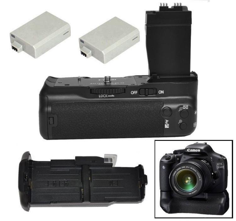 all in one place אביזרים JINTU Vertical Battery shutter Grip holder + 2pcs LP-E8 Kit for Canon EOS 550D 600D 650D Rebel T2i T3i T4i DSLR Camera as BG-E8