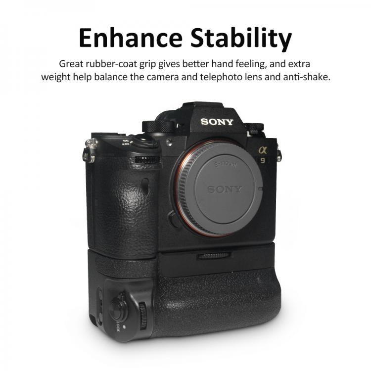 all in one place אביזרים KingMa VG-C3EM Vertical Battery Grip Holder For Sony A9 A7R3 A7RIII A7M3 Camera Battery Grip handle