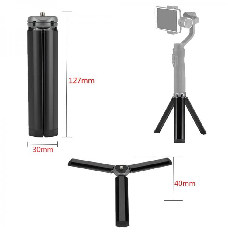 all in one place אביזרים JINTU Mini Aluminium Alloy Heavy Load Folding 1/4'' Screw Tripod Accessory for Camera Gimbal Tripode Camaras Profesional