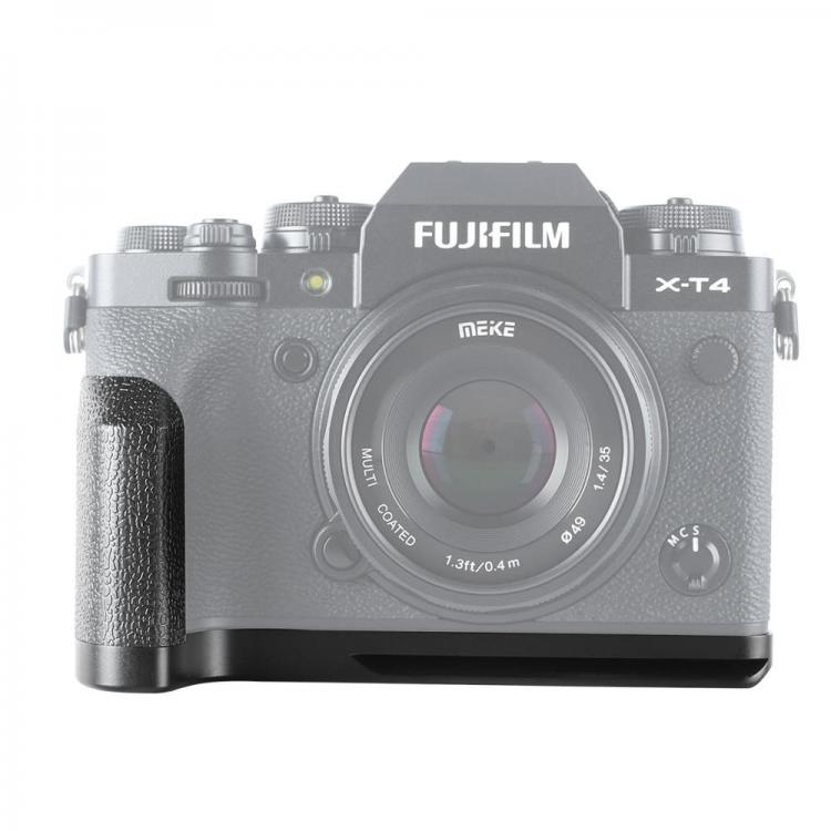 all in one place אביזרים Meike MK-XT4G Aluminum Alloy Hand Grip Quick Release Plate L Bracket for Fujifilm X-T4