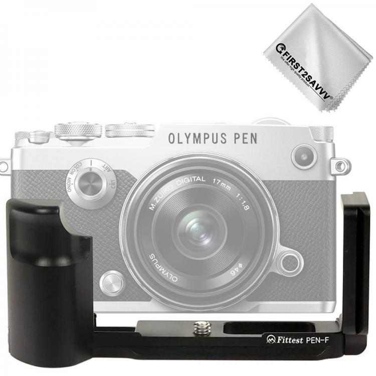 all in one place אביזרים Quick Release L Plate Metal Hand Grip Arca Swiss Bracket Holder Compatible with olympus PEN-F professional Versio
