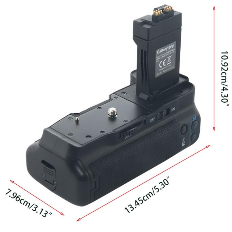 all in one place אביזרים A0NB BG-E7 Equivalent Battery Grip Replacement Digital Camera LP-E8 Batteries Holder Pack Compatible with EOS