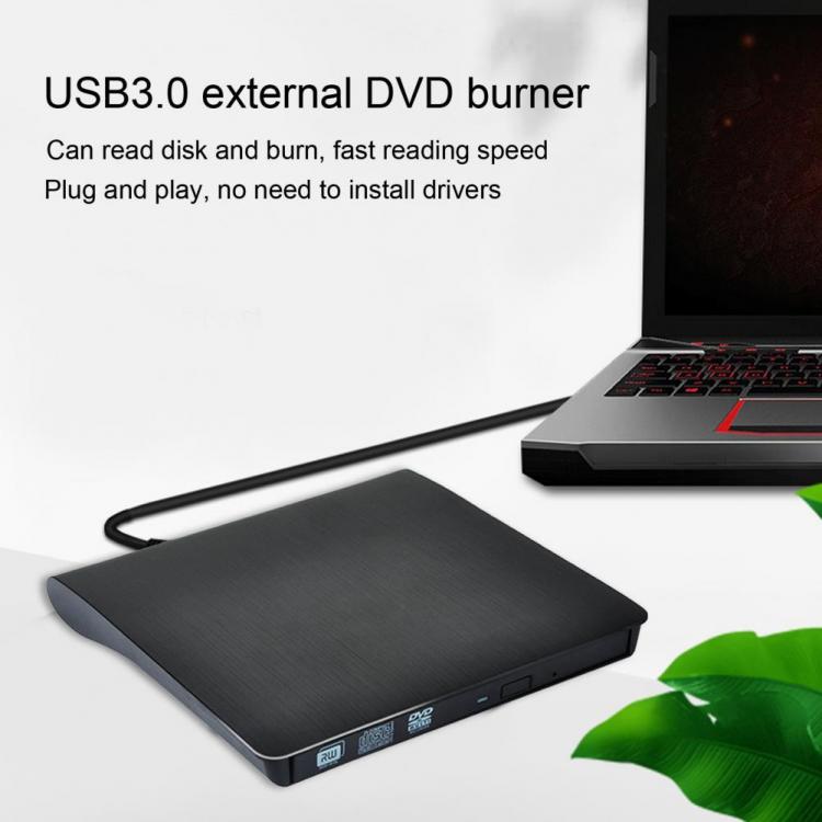 all in one place ציוד היקפי USB 3.0 DVD-ROM Optical Drive External Slim CD ROM Disk Reader Desktop PC Laptop Tablet Promotion DVD Player