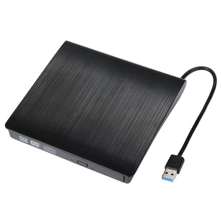 all in one place ציוד היקפי External Dvd Drive Slim Hard Plastic Usb 3.0 Sata 9.5Mm Dvd Enclosure Rewriter Burner Writer Cd-Rom Case For Laptop Cd/Dvd Optic