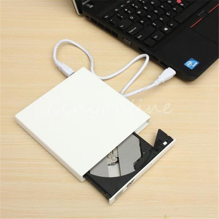 all in one place ציוד היקפי External Optical DVD Drive Combo CD RW Burner Writer Recorder USB 2.0 Portatil DVD ROM Player for Laptop PC Windows 7/8