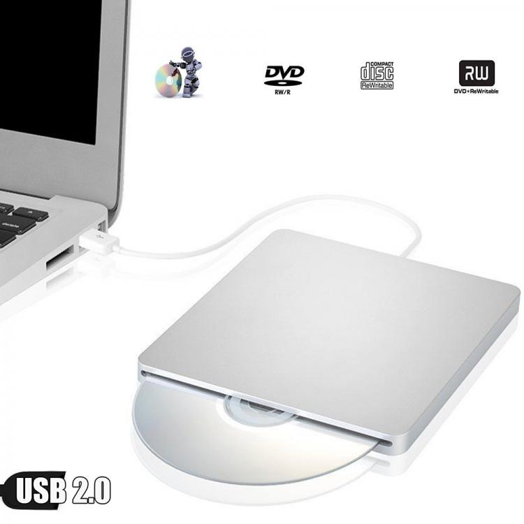 all in one place ציוד היקפי USB External DVD Optical Drive SuperDrive for Apple iMac 27" 21.5" 20" 8X DL Dual Layer DVDRW Writer RAM 24X CD-R B