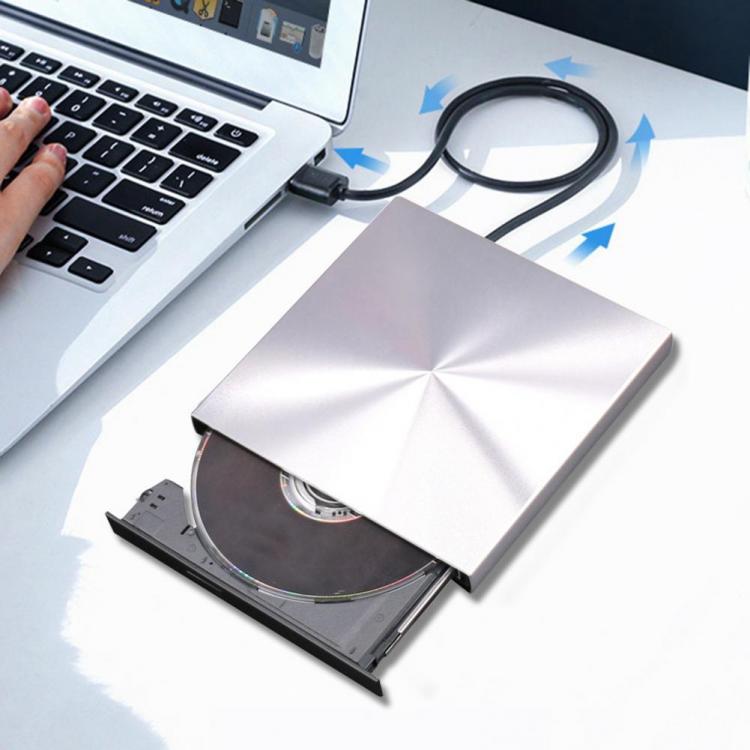all in one place ציוד היקפי Portable USB 3.0 DVD-ROM Optical Drive External Slim CD ROM Disk Reader Desktop PC Laptop Tablet Promotion DVD Player