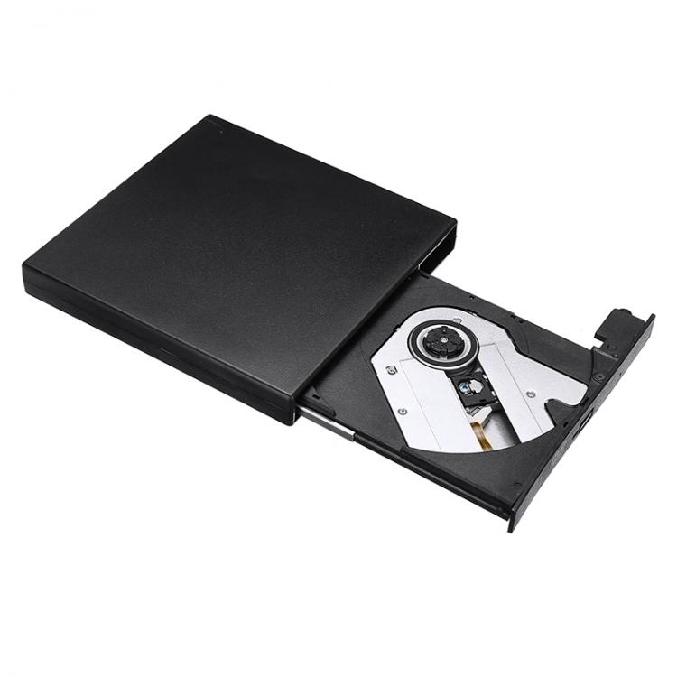 all in one place ציוד היקפי Slim External Optical Drives DVD CD Drive Burner Reader For Windows 07/08 Laptop PC Frosted shell Player USB Cable Laptop PC
