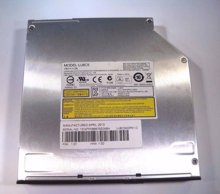 all in one place ציוד היקפי ALL NEW 12.7mm SATA Slot Load Laptop Internal DVD R/RW RAM Burner Drive UJ8C5  SATA Slot Load BurnerDrive replace