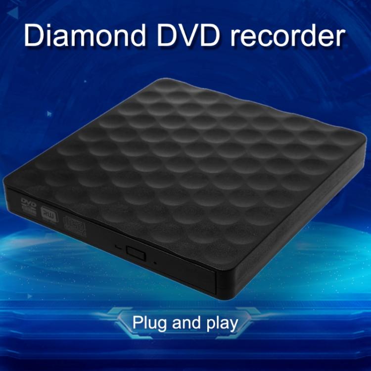 all in one place ציוד היקפי Ulra-slim USB 3.0 External CD DVD-RW Drive Rom Rewriter Burner Writer 5Gbps Date Transfer 14.8x14.2x1.8cm for Laptop Desktops