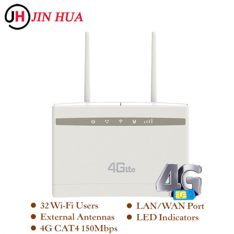 all in one place ציוד היקפי Siempreloca CPE100-41 Unlocked 300Mbps 4G Wifi Router Gateway Wireless Router SMA Antenna PK Huawei B525 B525S-65a Tenda Router