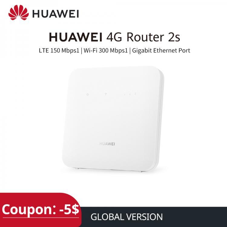 all in one place ציוד היקפי HUAWEI 4G Router 2s Unlocked 4G WiFi Router With Sim Card LTE Cat4 Up To 150Mbps 2.4GHz Lte WIFI Router