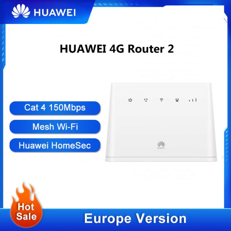 all in one place ציוד היקפי Original Huawei B311-221 4G  Router  Wiress  Wi-Fi  Modem LTE CPE 2.4GHz  Speed 150Mbps Outdoor Router Support VoIP free antenna