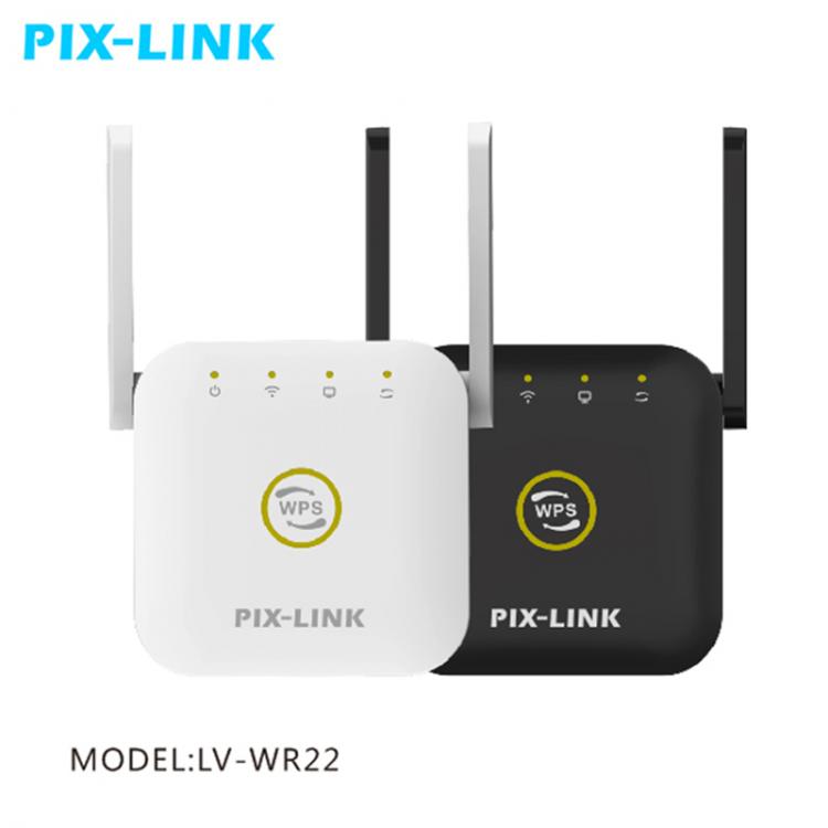 all in one place ציוד היקפי PIXLINK WiFi Repeater Pro 300M Amplifier Network Expander Power Extender Roteador 2 Antenna for Router Wi-Fi Range Expend