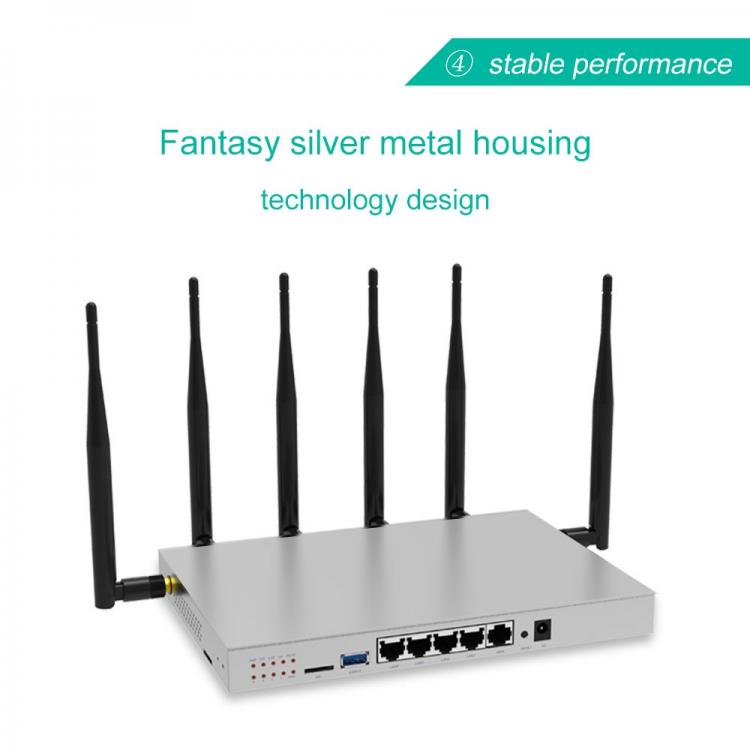 all in one place ציוד היקפי 3g4g5g Lte Mobile Wifi Wireless Router Gigabit Dual-Band AC1200 Wireless Router Wifi Repeater With 6*5dBi High Gain Antennas