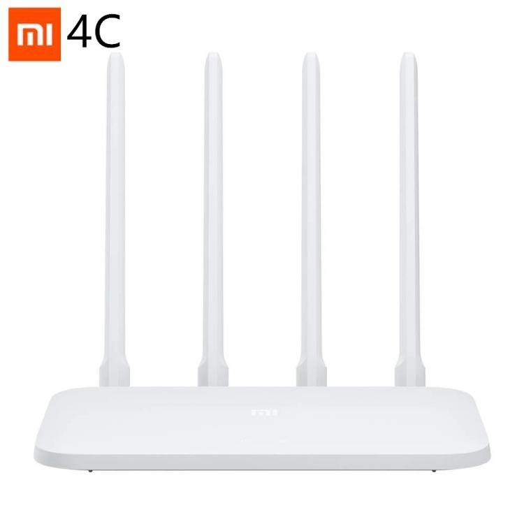 all in one place ציוד היקפי Xiaomi Mi 4C WIFI Router 4C Roteador APP Control 64 RAM 802.11 b/g/n 2.4G 300Mbps 4 Antennas Wireless Routers Repeater