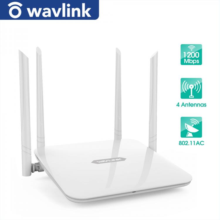 all in one place ציוד היקפי Wavlink AC1200 Gigbit WiFi Router Dual Band Wireless WiFi Repeater 2.4Ghz&5Ghz WiFi Booster With 4 High Gain Antennas Wider
