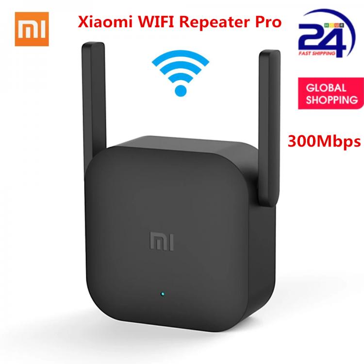 all in one place ציוד היקפי Xiaomi WiFi Repeater Pro Router 300Mbps Mi Amplifier 2.4G Network Expander Repeater Power Extender Roteador 2Antenna Home Office