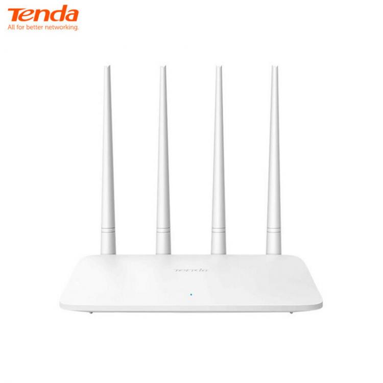 all in one place ציוד היקפי Tenda F6 Wireless Router N300 Router WIFI Repeater With 4 High Gain Antennas Wider Coverage Easy Set Up