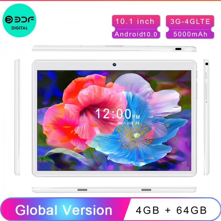all in one place טאבלטים 2021 10.1 Inch 4GB +64GB Android 10.0 Tablet Pc 3G 4G LTE Sim Card + WiFi + Bluetooth +GPS Mobile Phone Call Android Tablet Pc