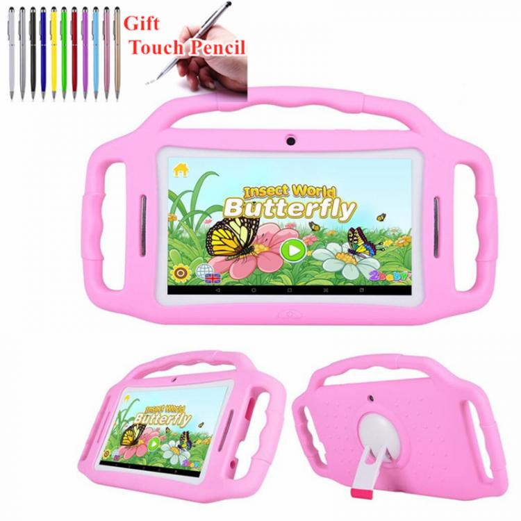 all in one place טאבלטים Free Silicone Case 7 INCH Kid Tablet 2GB+16GB Android 9.0 RK3126 Quad-Core Dual Camera Screen WIFI Bluetooth-Compatible