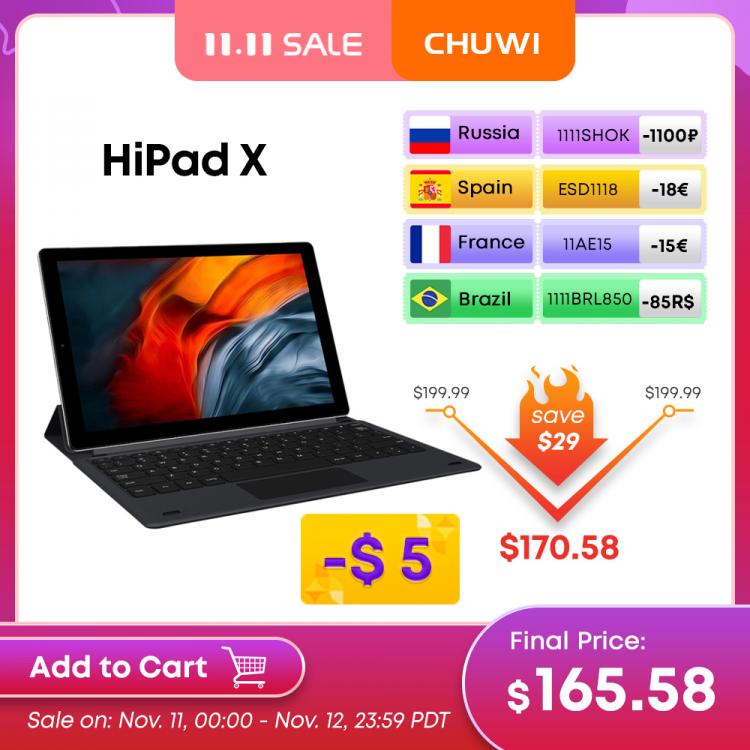 all in one place טאבלטים CHUWI HiPad X 10.1 inch Tablet Android 10 4G Phablet MT8788 Octa Core 1920x1200 IPS 4GB RAM 128GB ROM Tablet PC Dual Cameras GPS