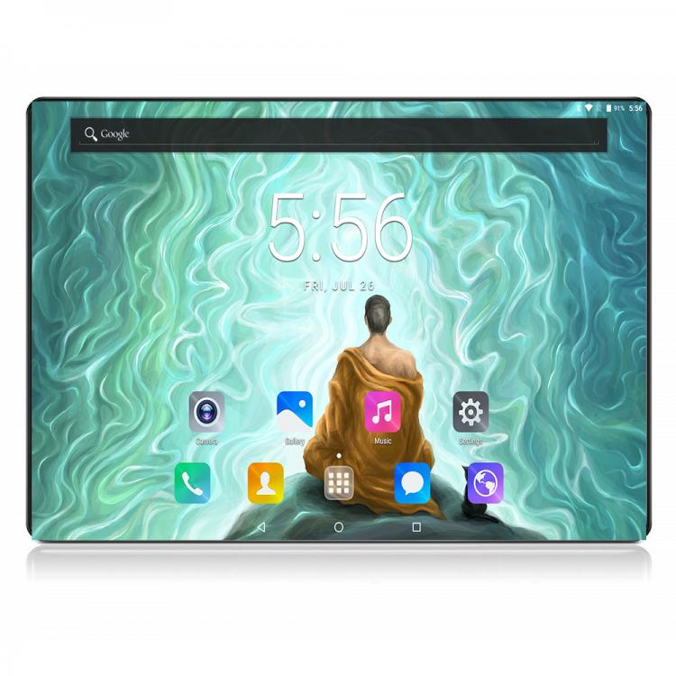 all in one place טאבלטים 2021 Black 6GB RAM 128GB ROM Gaming Tablet Octa Core 10" 8MP 1280x800 Full Screen Dual 2.5D Glass WIFI 4G FDD LTE Phone Pad