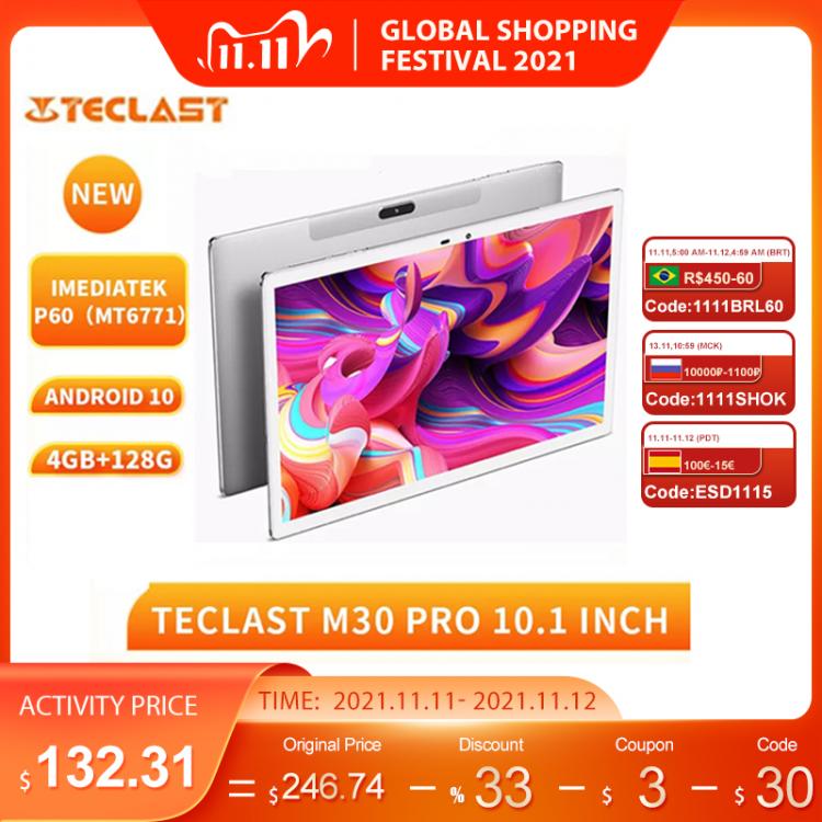 all in one place טאבלטים Teclast M30 Pro 10.1 Inch Tablet Android 10 P60 8 Core 4GB RAM 128GB ROM IPS 1920*1200 4G Call Network Dual Wifi GPS Tablets PC
