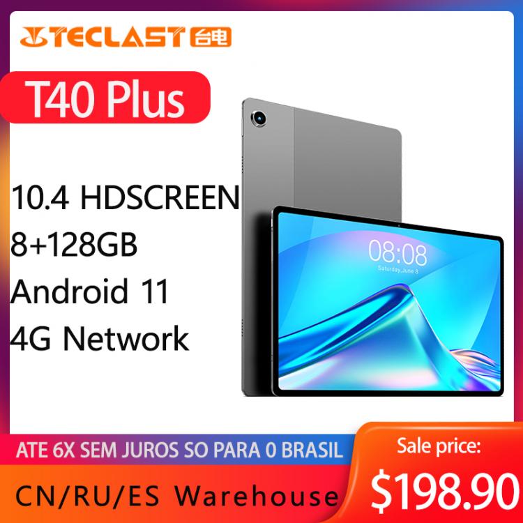 all in one place טאבלטים Teclast-tablet t40 plus,2000x1200 tablet 8gb ram 128gb rom, 10.4 hd screen,android 11, unisoc, t618, octa core