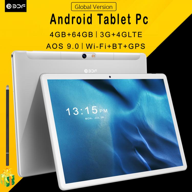 all in one place טאבלטים New 10.1 inch Tablet pc Android 9.0 Android Tablets 4GB+64GB ROM+3G+4G LTE Phone Call Octa Core Bluetooth Wi-Fi GPS 2.5D Screen