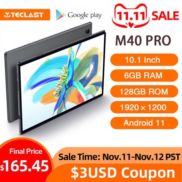 all in one place טאבלטים Newest Teclast M40 PRO 10.1 Inch Tablet Android 11 RAM 6GB ROM 128GB 4G Network UNISOC T618 Octa Core Dual Camera Wifi Tablets