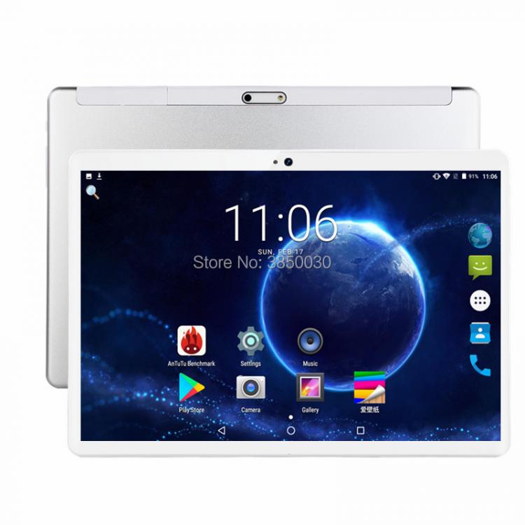 all in one place טאבלטים 2020 Hot Android 9.0 tablet 10 inch 4G Phone Call RAM 6G 32GB ROM WiFi Bluetooth GPS Dual HD WebCam + 64GB TF Card Free Gifts